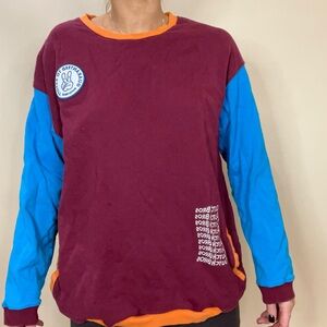 Color Blocking Sweatshirt RARE